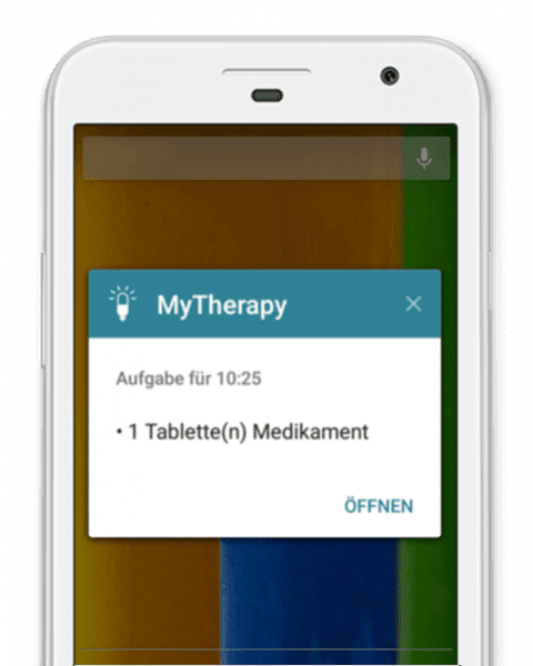 MyTherapy App Screenshot App für Epilepsie