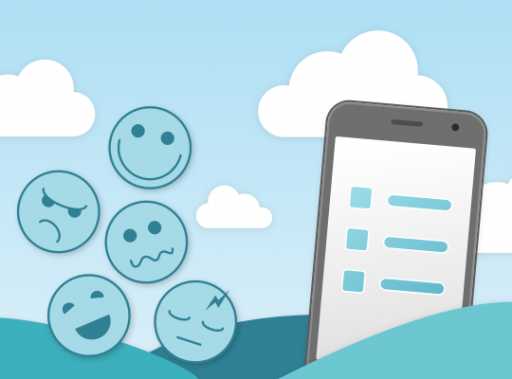 Stimmungstagebuch App für Menschen mit Sorgen