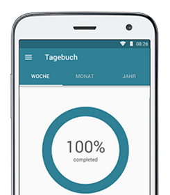 Der Behandlungsplan für die Mukoviszidose-Therapie in einer App