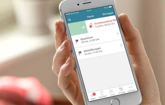 Eine App für Menschen mit Mukoviszidose