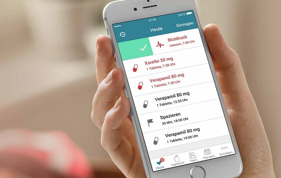 Eine App, um Blutdruck und Medikamente im Auge zu behalten und dem Schlaganfall vorbeugen