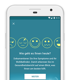 Der Behandlungsplan für die Reizdarm-Therapie in einer App