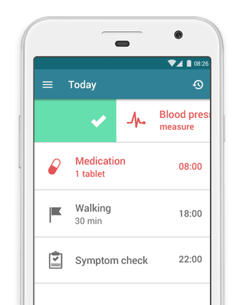 MyTherapy app for health management