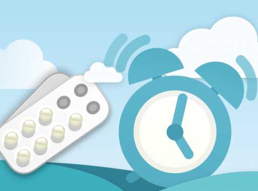 mytherapy medication reminder and symptom tracker app alarm clock graphic