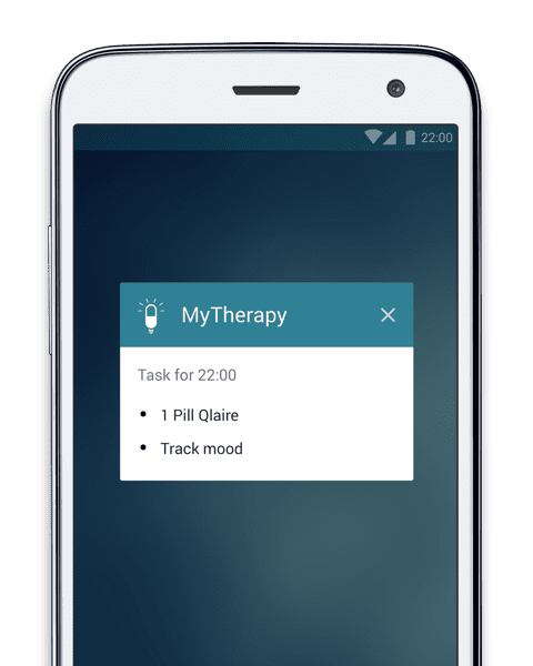 App for never missing a dose of contaceptive pill as well as tracking a mood diary