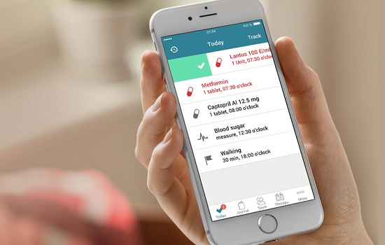 an app to help people living with diabetes manage their treatment plan